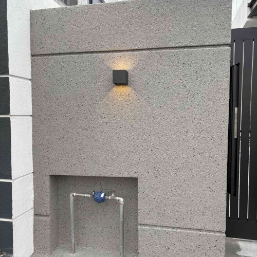 Gate Pillar Spray Coating 10